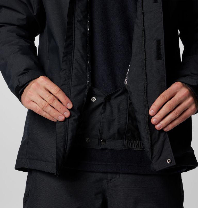 Men's Last Tracks II Jacket, Color: Black Melange, image 7