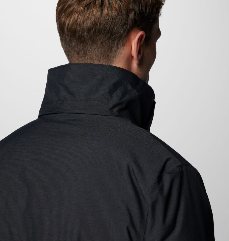 Men's Last Tracks II Jacket, Color: Black Melange, image 9