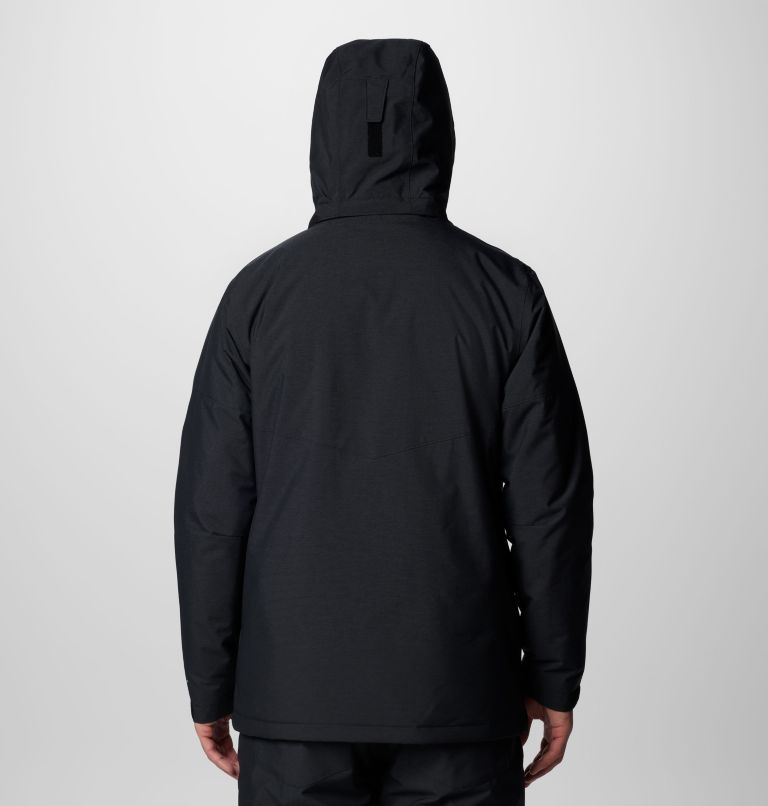 Men's Last Tracks II Jacket, Color: Black Melange, image 2