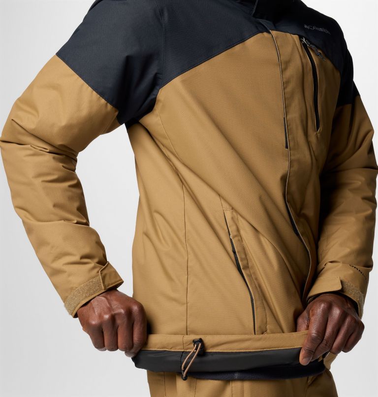 Men's Last Tracks II Jacket, Color: Delta, Black, image 6