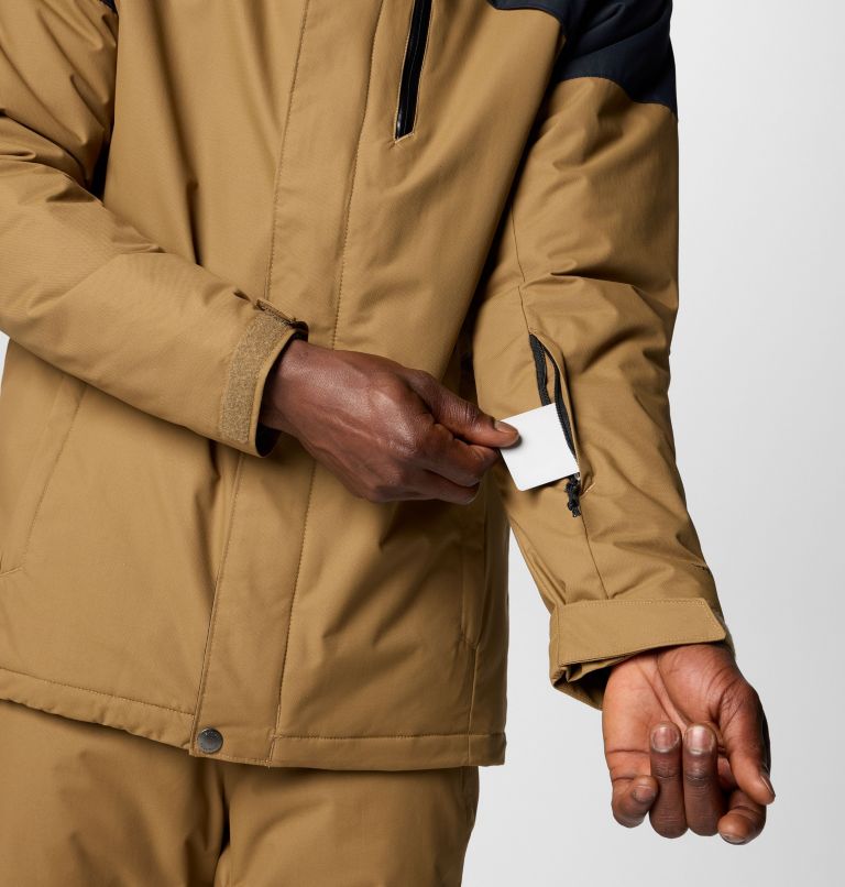 Men's Last Tracks II Jacket, Color: Delta, Black, image 7