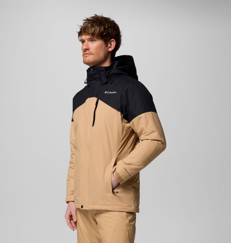 Men's Last Tracks II Jacket, Color: Canoe, Black, image 4