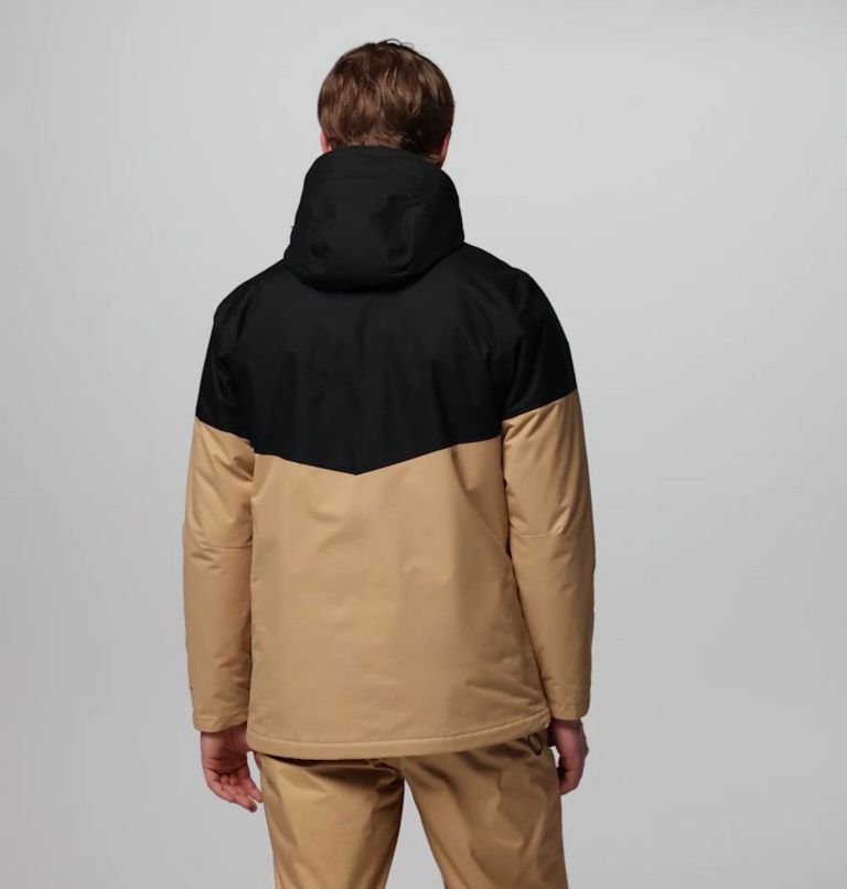 Men's Last Tracks II Jacket, Color: Canoe, Black