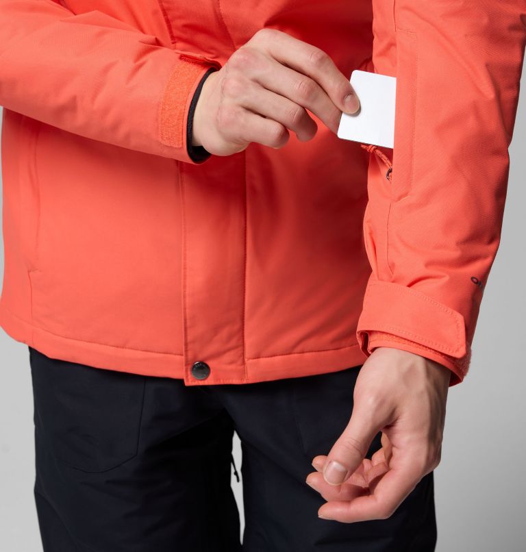 Men's Last Tracks II Jacket, Color: Zing, Black, image 8