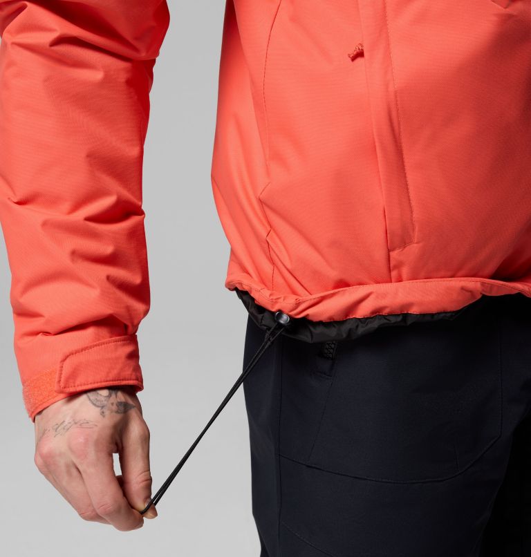 Men's Last Tracks II Jacket, Color: Zing, Black, image 9