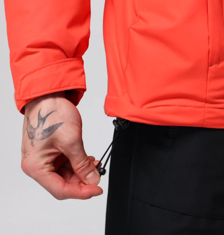 Men's Last Tracks II Jacket, Color: Zing, Black