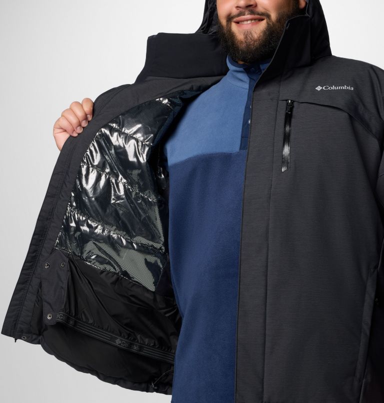 Men's Last Tracks II Jacket - Big, Color: Black Melange, image 6