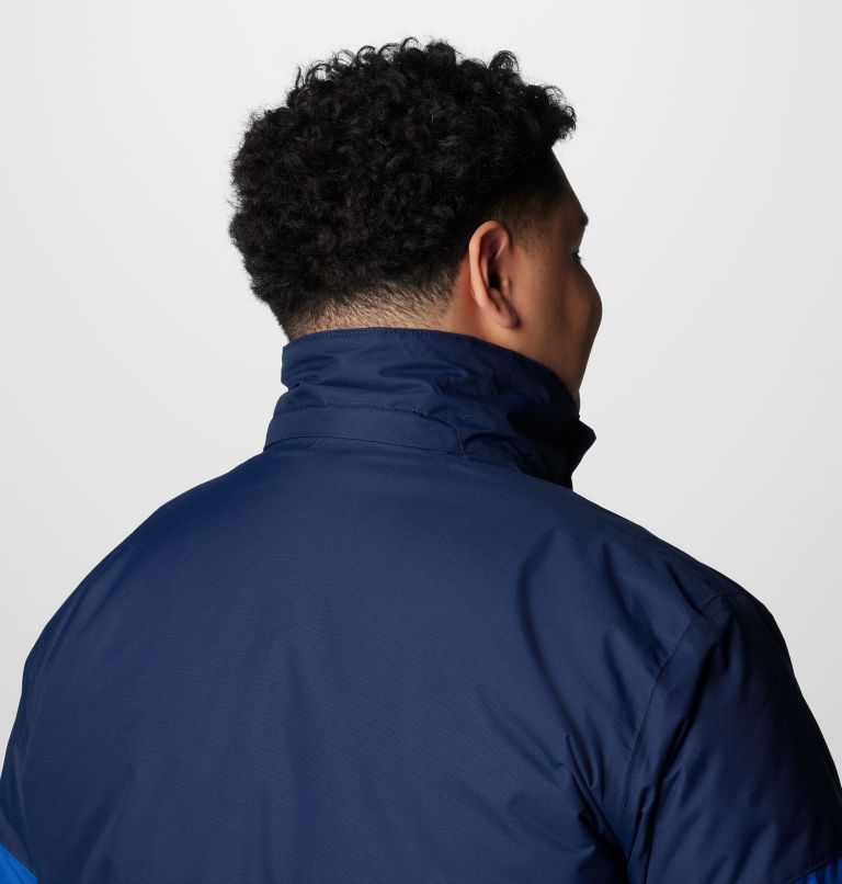 Men's Last Tracks II Jacket - Big , Color: Mountain Blue, Collegiate Navy, image 8