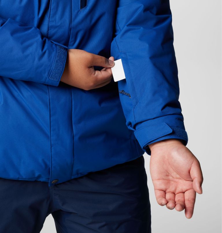 Men's Last Tracks II Jacket - Big , Color: Mountain Blue, Collegiate Navy, image 9