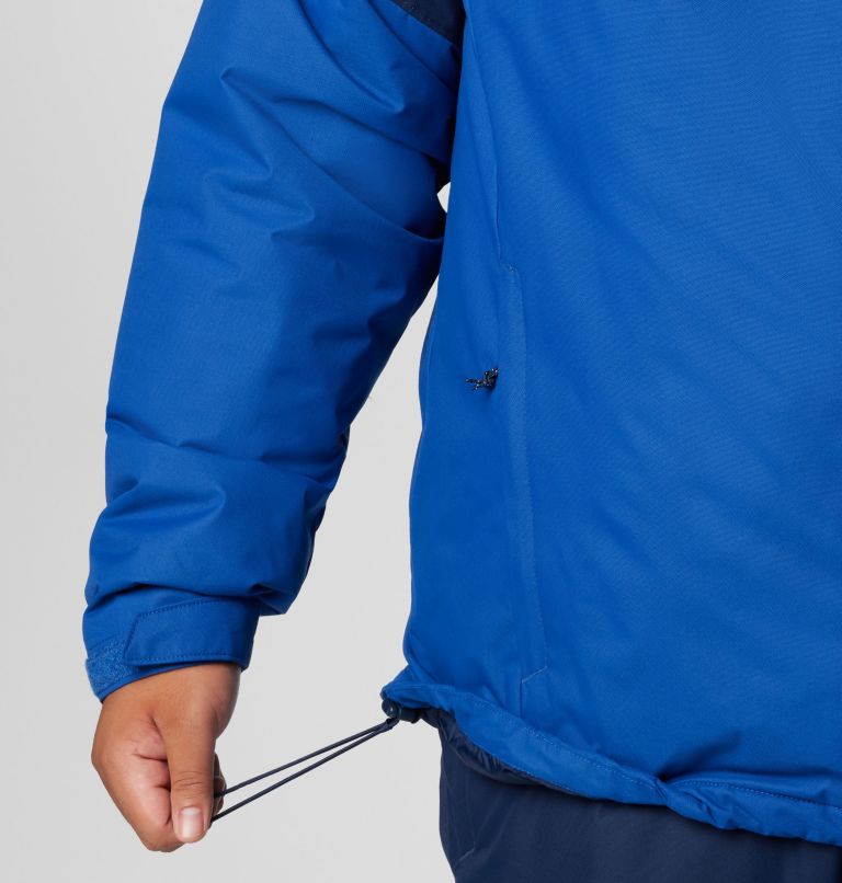 Men's Last Tracks II Jacket - Big , Color: Mountain Blue, Collegiate Navy, image 10