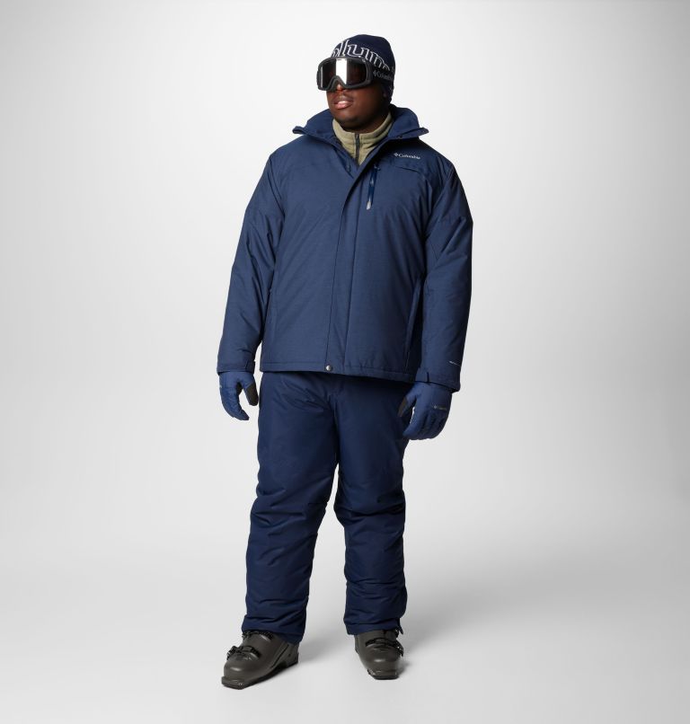 Men's Last Tracks II Jacket - Big, Color: Collegiate Navy Melange, image 3