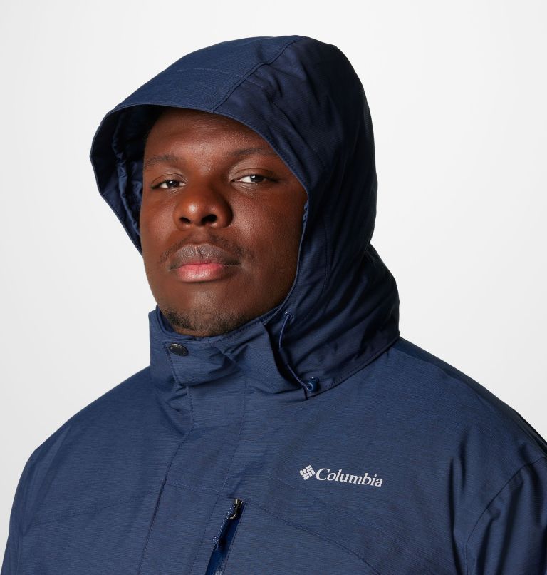 Men's Last Tracks II Jacket - Big, Color: Collegiate Navy Melange, image 5