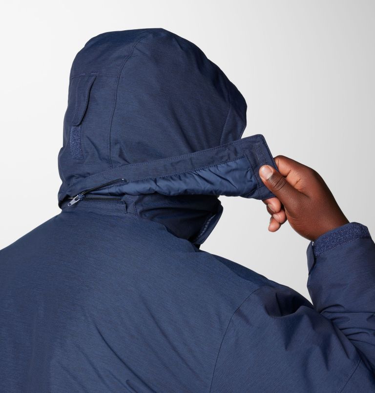 Men's Last Tracks II Jacket - Big, Color: Collegiate Navy Melange, image 10