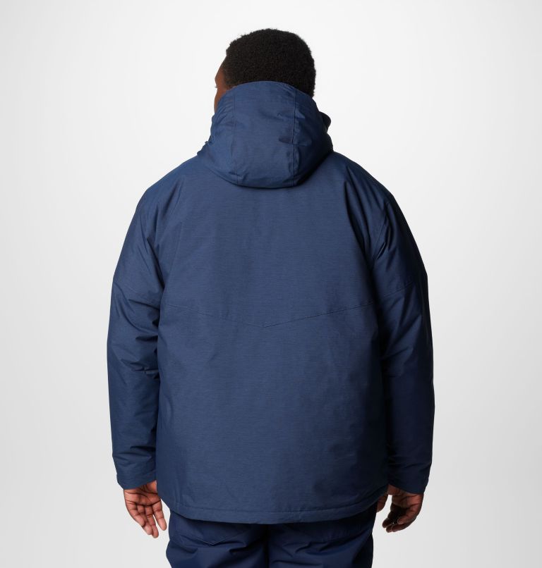 Men's Last Tracks II Jacket - Big, Color: Collegiate Navy Melange, image 2