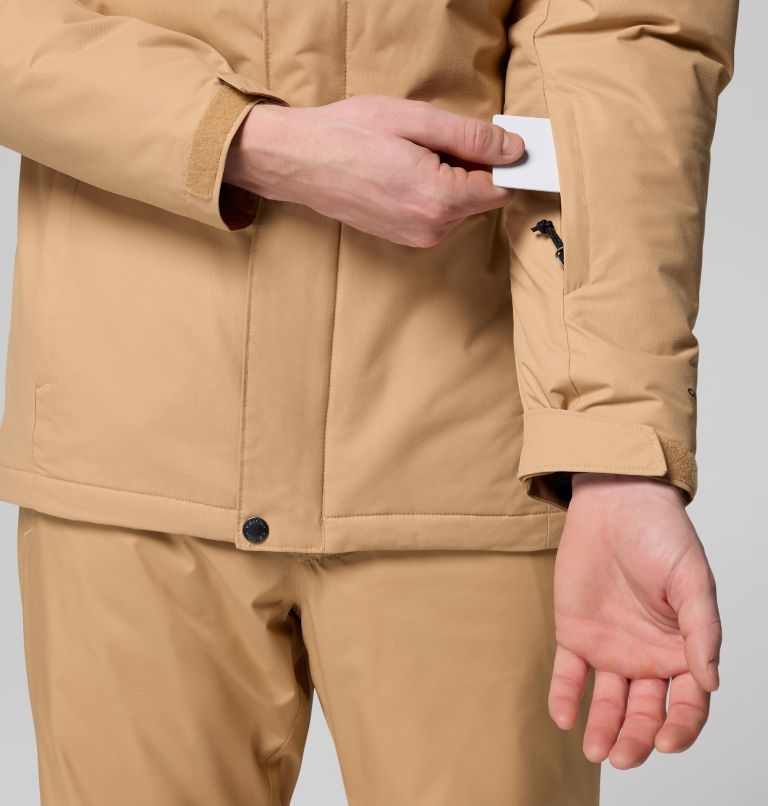 Men's Last Tracks II Jacket - Tall, Color: Canoe, Black, image 8