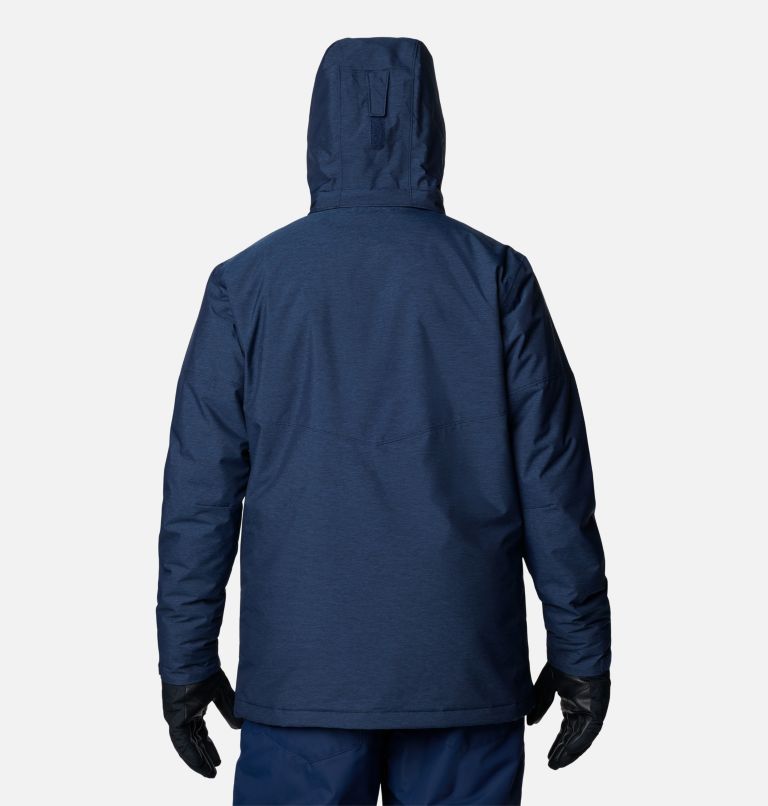 Men's Last Tracks II Jacket - Tall, Color: Collegiate Navy Melange, image 2