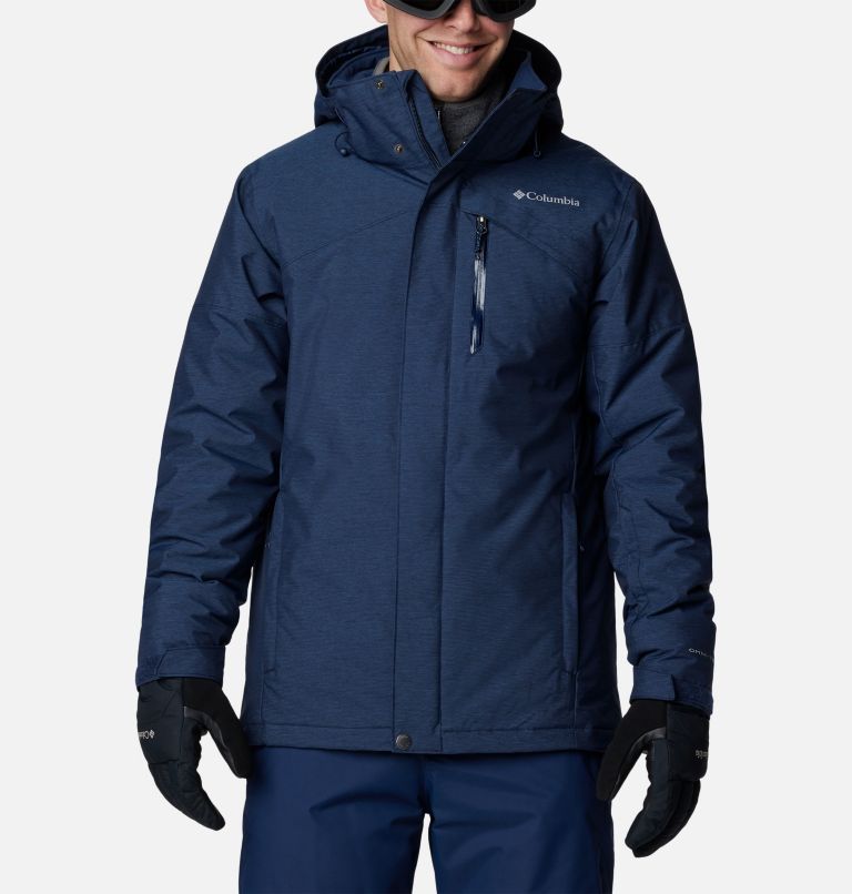 Men's Last Tracks II Jacket - Tall, Color: Collegiate Navy Melange, image 1