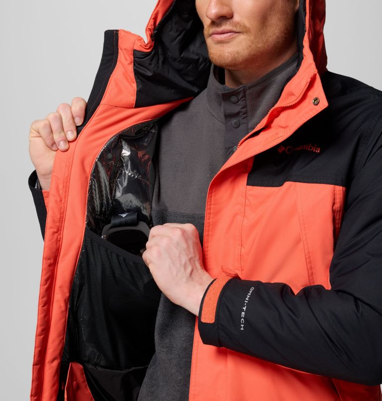 Men's Shotski Jacket, Color: Zing, Black, image 5