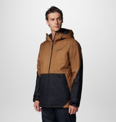 Men's Snowy Summit Jacket, Color: Delta, Black, image 4