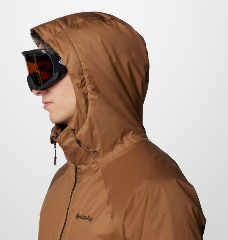 Men's Snowy Summit Jacket, Color: Delta, Black, image 5