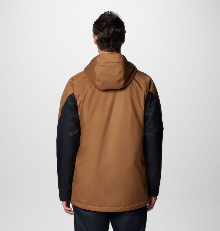 Men's Snowy Summit Jacket, Color: Delta, Black, image 2