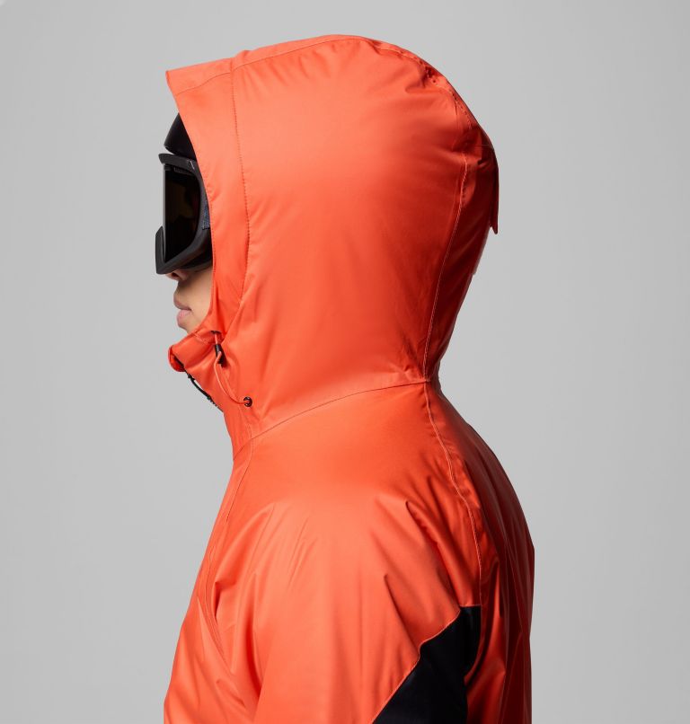 Men's Snowy Summit Jacket, Color: Zing, Black, image 10