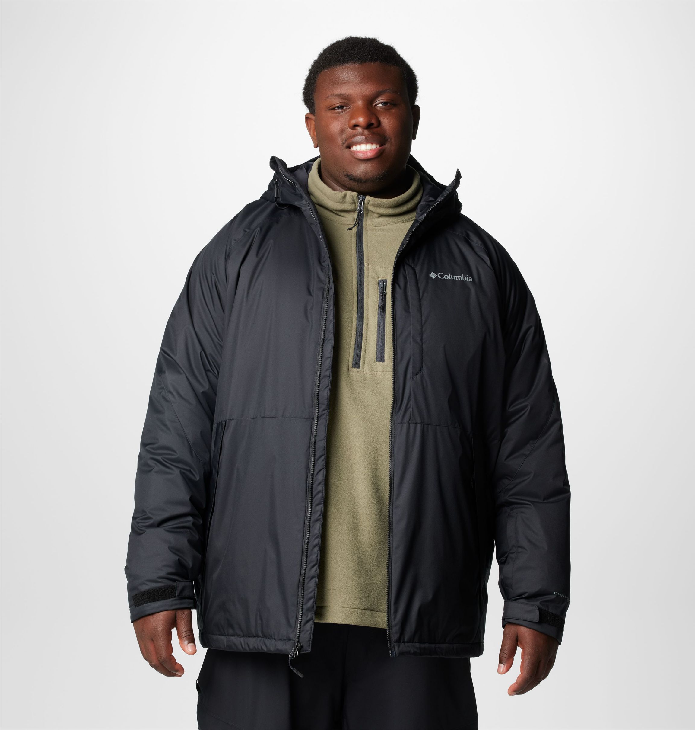 $180+ New Columbia Mens outlet Omni-Heat Heavy Winter Jacket! L