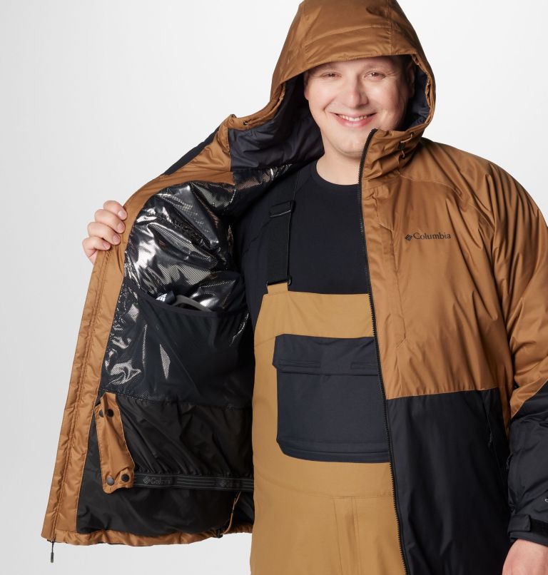 Men's Snowy Summit Jacket - Big, Color: Delta, Black, image 6