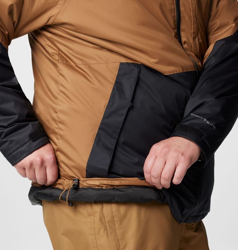Men's Snowy Summit Jacket - Big, Color: Delta, Black, image 7