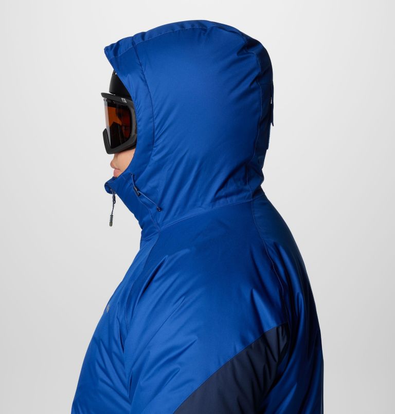 Men's Snowy Summit Jacket - Big, Color: Mountain Blue, Collegiate Navy, image 7