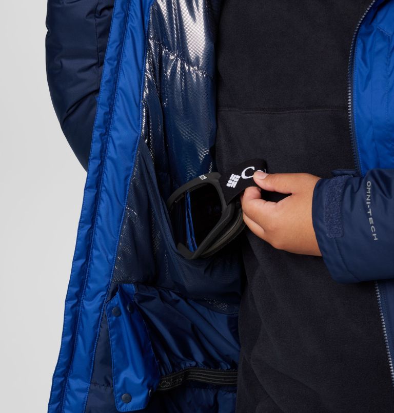 Men's Snowy Summit Jacket - Big, Color: Mountain Blue, Collegiate Navy, image 8
