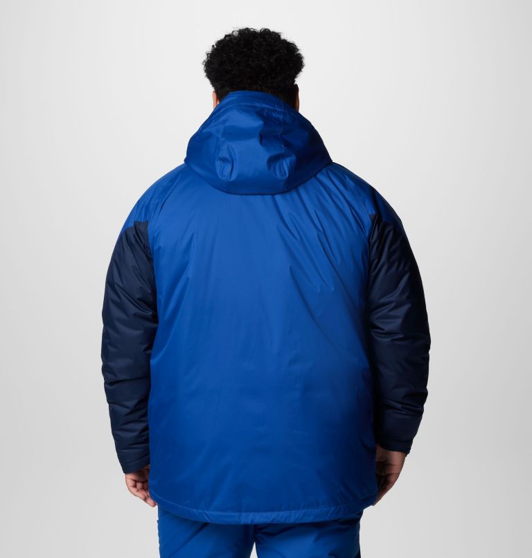 Men's Snowy Summit Jacket - Big, Color: Mountain Blue, Collegiate Navy, image 2