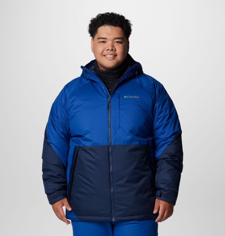 Men's Snowy Summit Jacket - Big, Color: Mountain Blue, Collegiate Navy, image 1