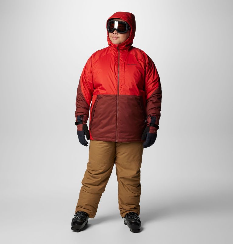 Veste Snowy Summit pour hommes – Tailles fortes, Color: Sail Red, Spice, image 3