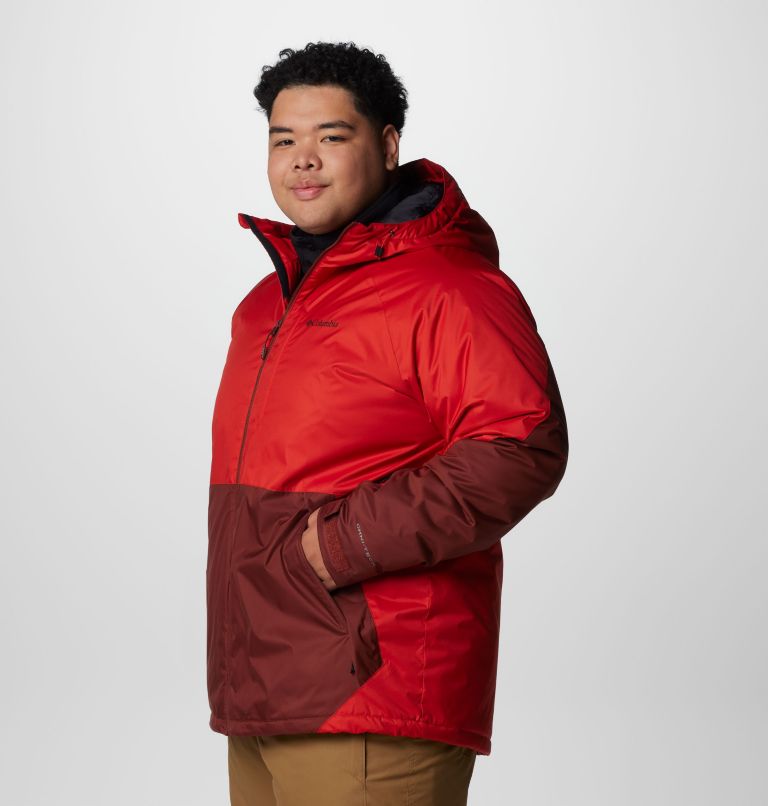 Veste Snowy Summit pour hommes – Tailles fortes, Color: Sail Red, Spice, image 4