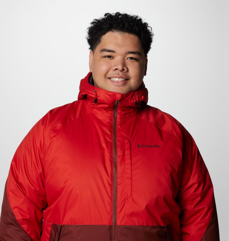 Veste Snowy Summit pour hommes – Tailles fortes, Color: Sail Red, Spice, image 5
