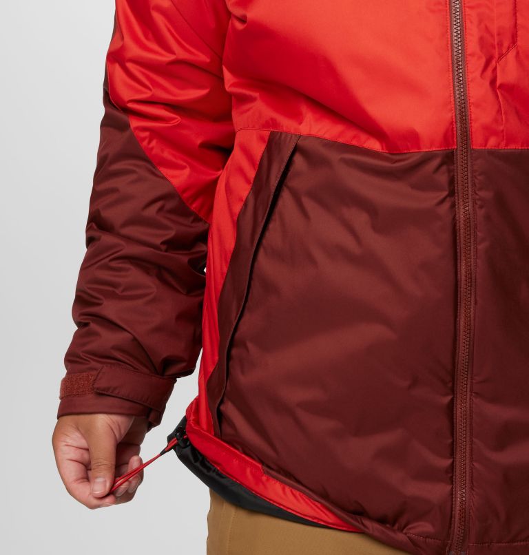 Veste Snowy Summit pour hommes – Tailles fortes, Color: Sail Red, Spice, image 9