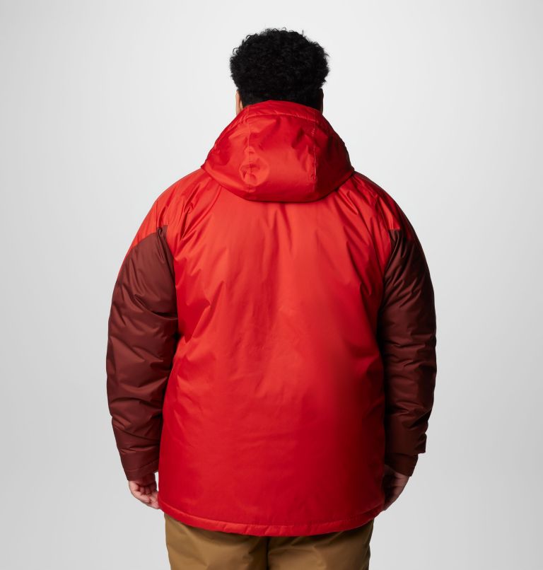 Veste Snowy Summit pour hommes – Tailles fortes, Color: Sail Red, Spice, image 2