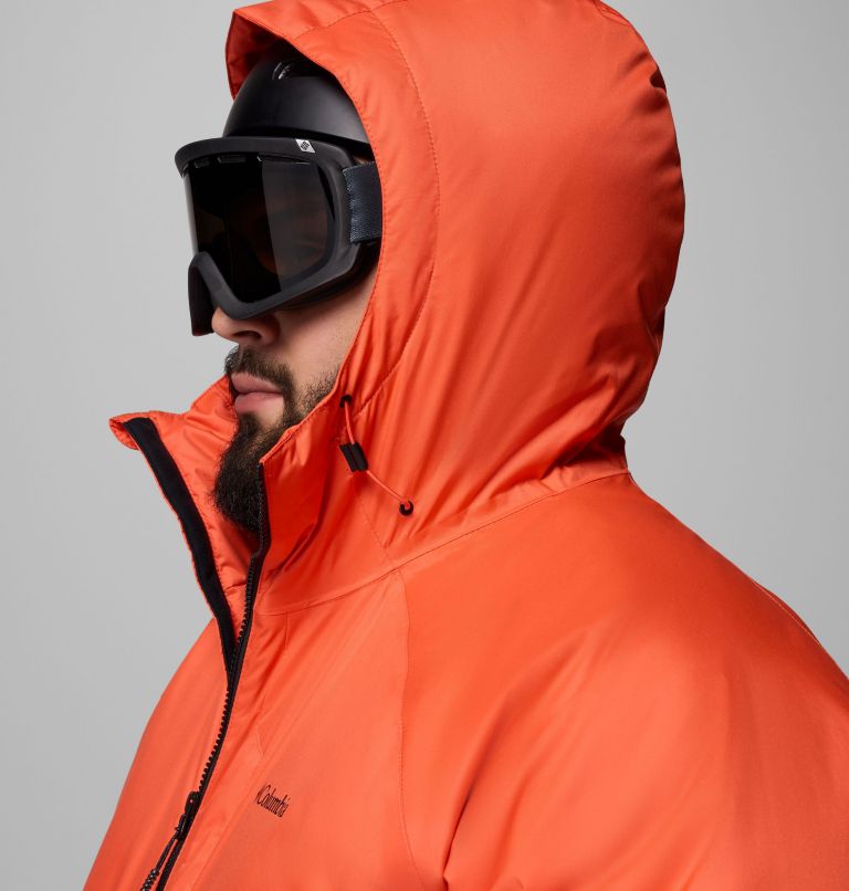 Men's Snowy Summit Jacket - Big, Color: Zing, Black, image 10
