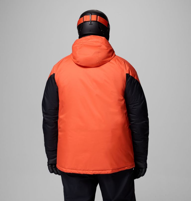 Men's Snowy Summit Jacket - Big, Color: Zing, Black, image 3