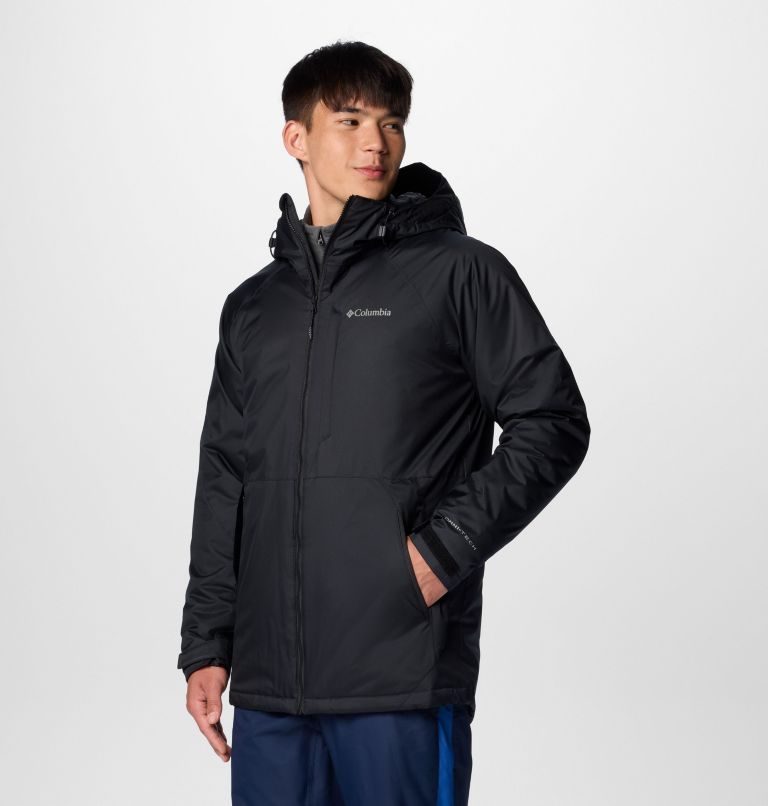 Men's Snowy Summit Jacket - Tall, Color: Black, image 4