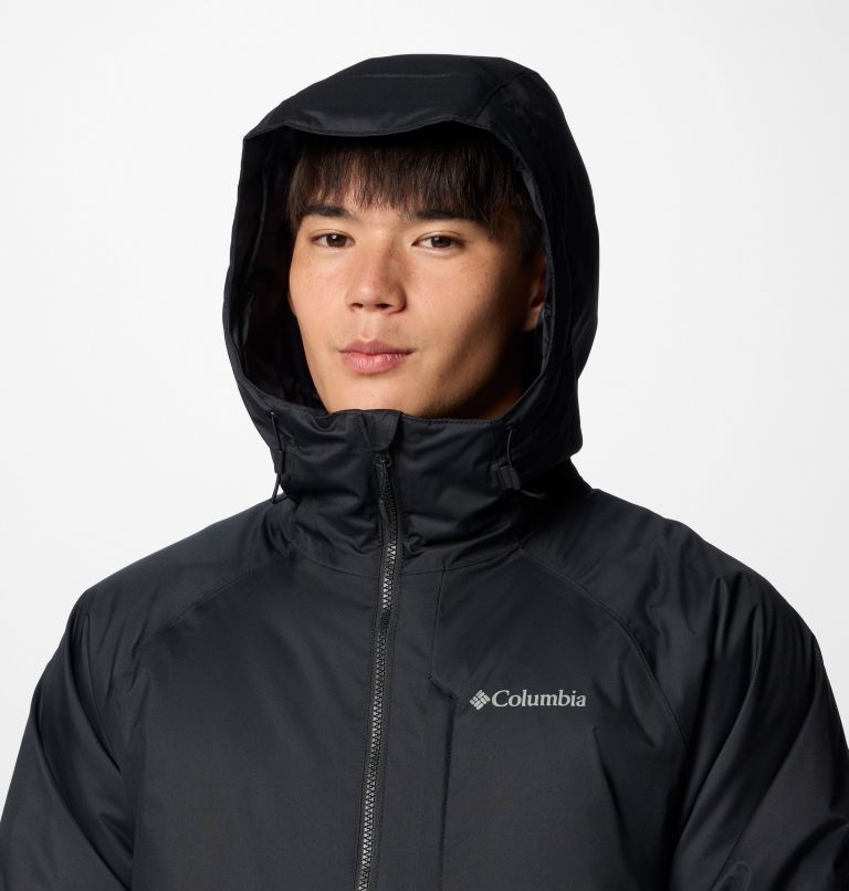 Men's Snowy Summit Jacket - Tall, Color: Black, image 5