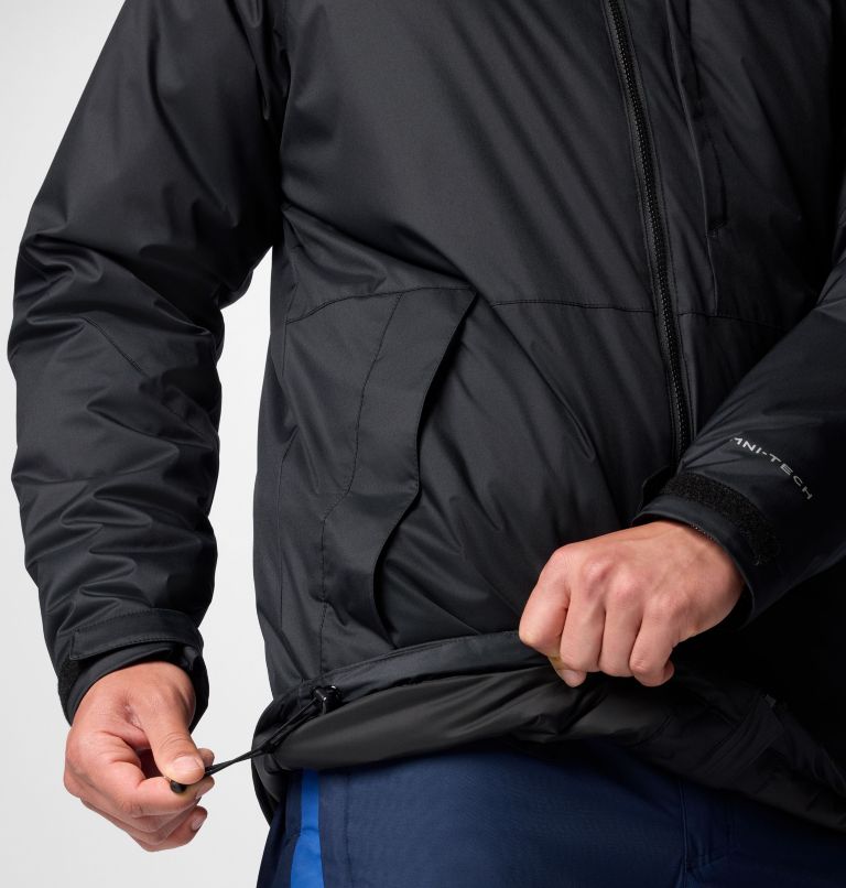 Men's Snowy Summit Jacket - Tall, Color: Black, image 7