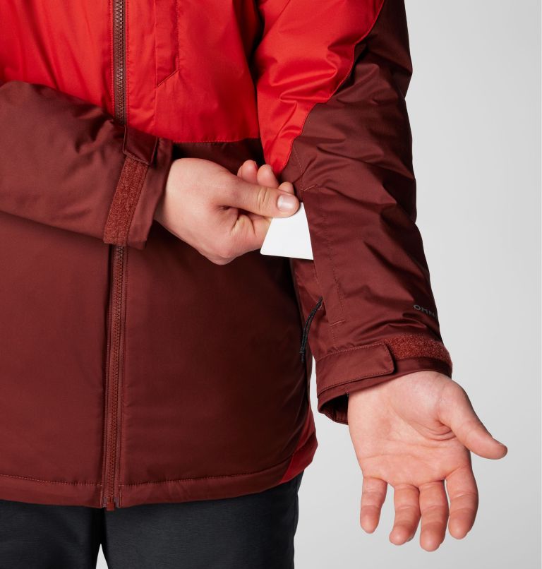 Men's Snowy Summit Jacket - Tall, Color: Sail Red, Spice, image 9
