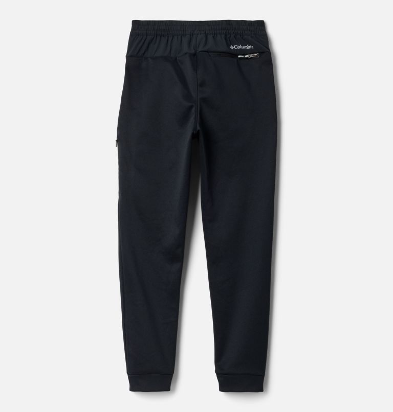 Columbia Tech Boys' Fleece Joggers, Color: Black, image 2