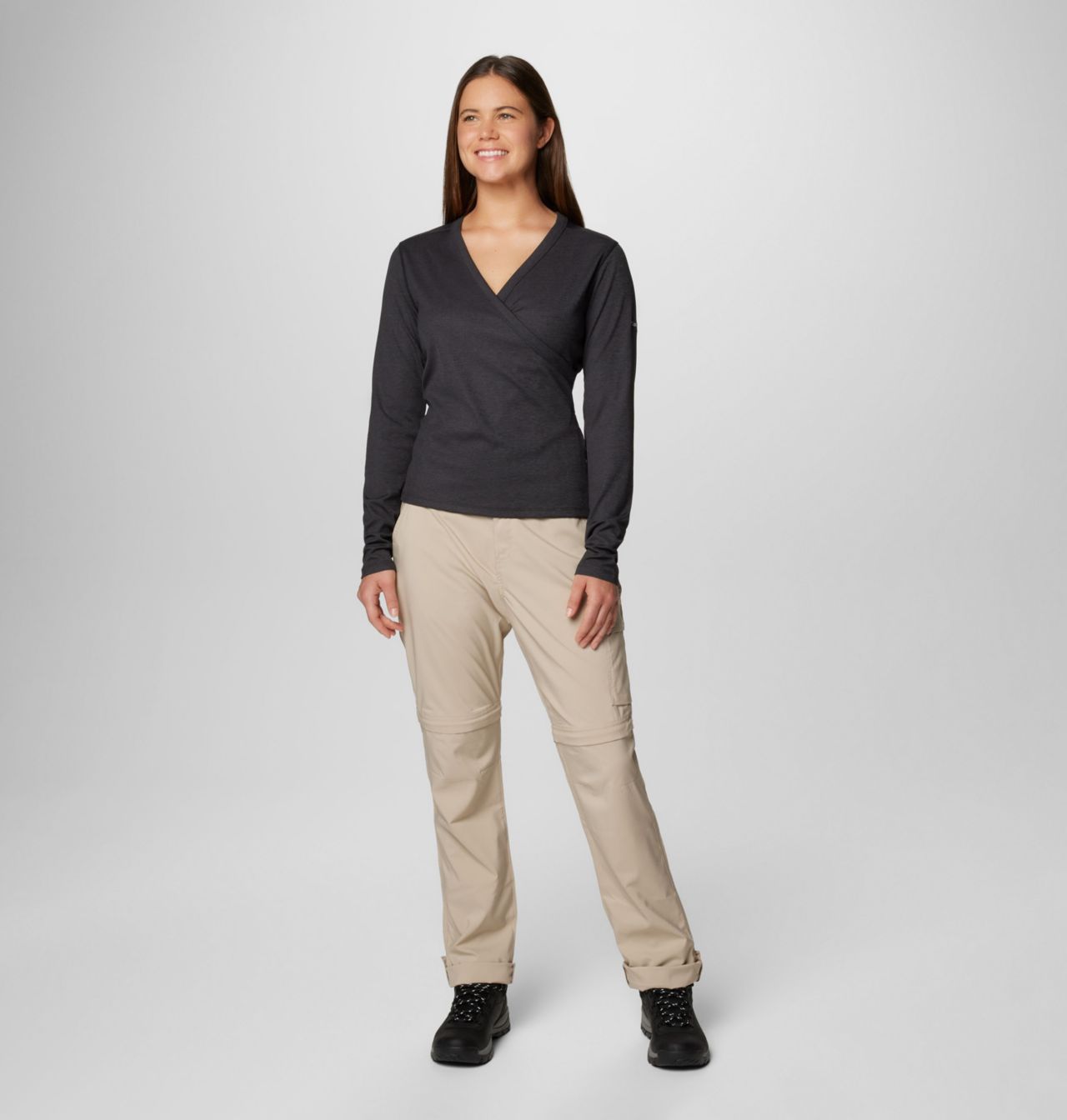 Women's Boundless™ Days Knit V-Neck Long Sleeve Shirt 3