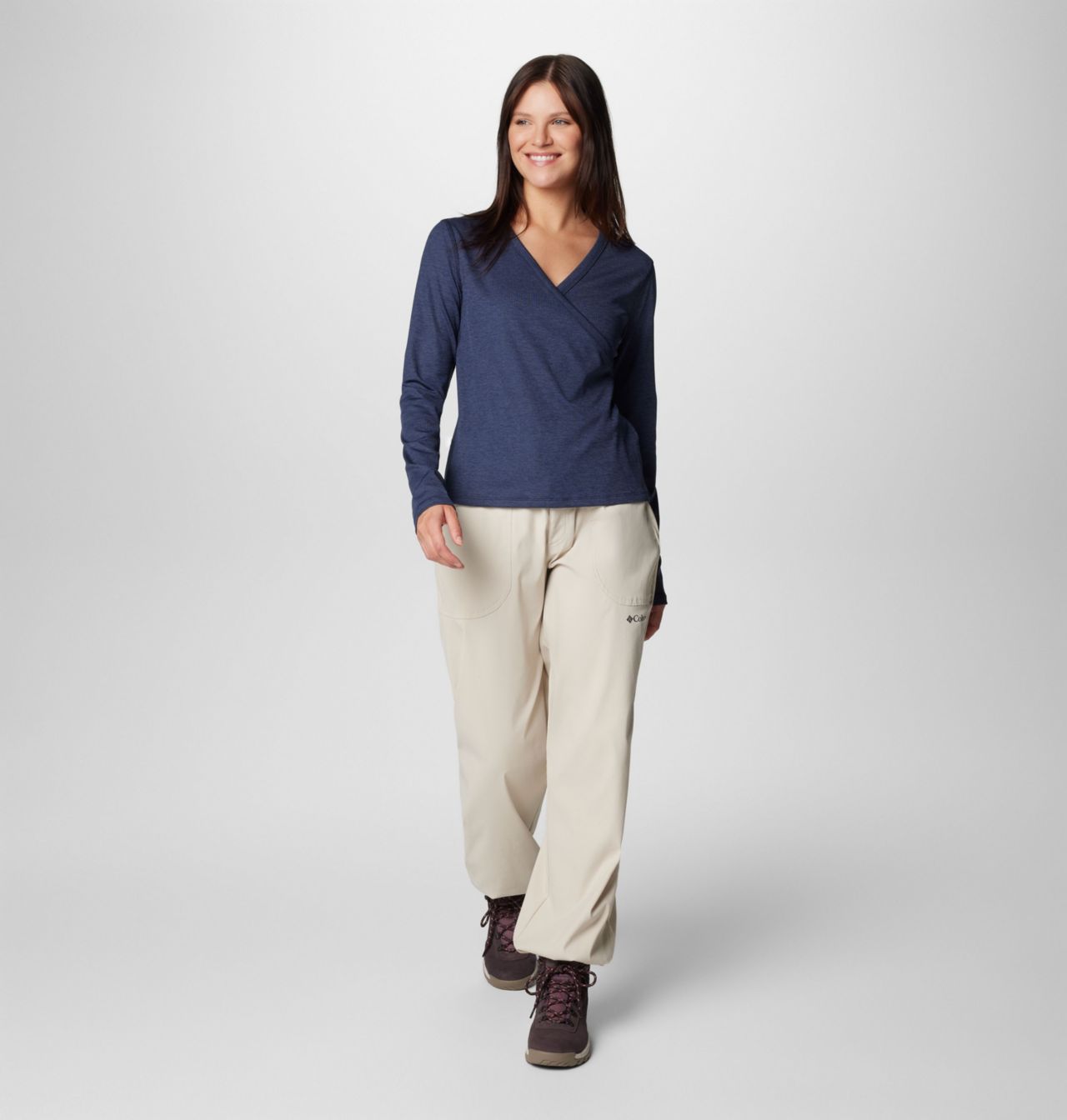 Women's Boundless™ Days Knit V-Neck Long Sleeve Shirt 3