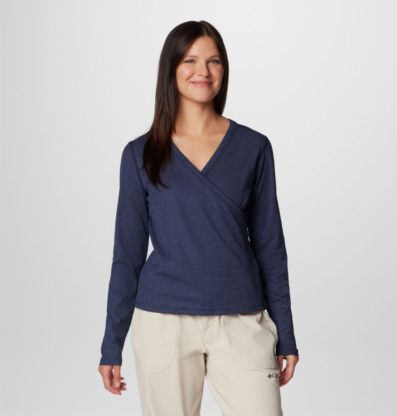 Women's Boundless™ Days Knit V-Neck Long Sleeve Shirt 1