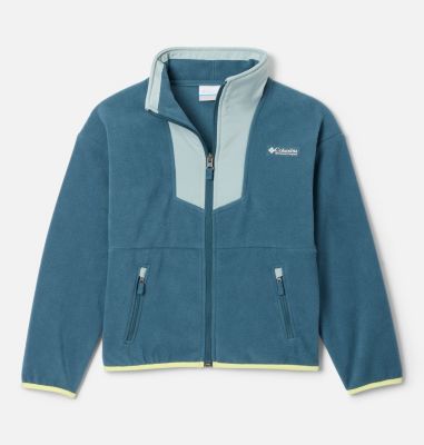 Youth Sequoia Grove Fleece Jacket, Color: Everblue, Crushed Blue, image 1
