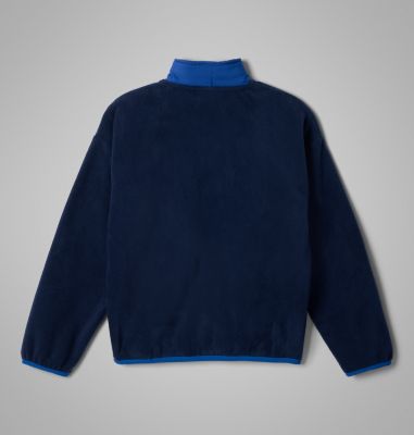 Vêtement polaire à fermeture éclair pleine longueur Sequoia Grove pour filles, Color: Collegiate Navy, Mountain Blue, image 2